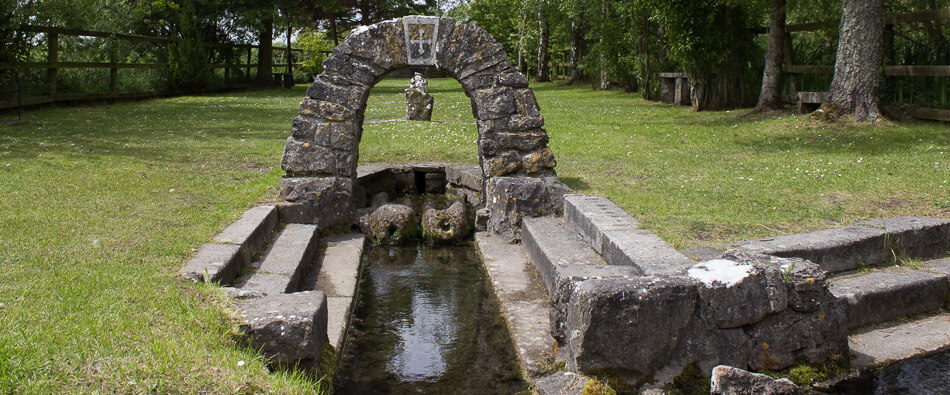 Die Quelle der Heiligen Brigid in Kildare